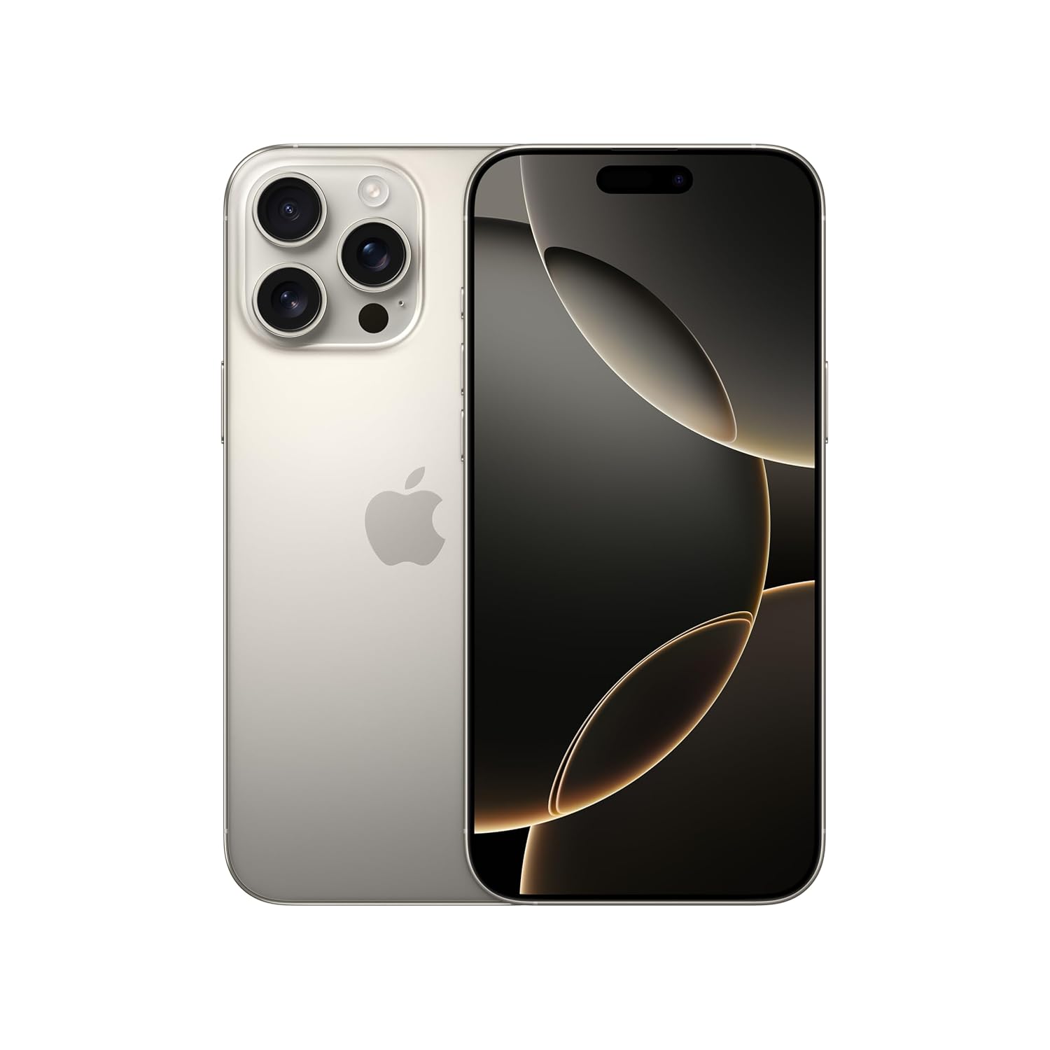 iPhone 16 Pro Max 256 GB: 5G Mobile Phone with Camera Control, 4K 120 fps Dolby Vision and a Huge Leap in Battery Life. Works with AirPods; Natural Titanium