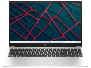 HP 15 (2025), AMD Ryzen 3 7320U Quad Core – (16 GB/512 GB SSD/AMD Radeon Graphics/Windows 11 Pro) Thin and Light Business Laptop/15.6″ FHD Display/Silver/1.5 kg/MSO 2021