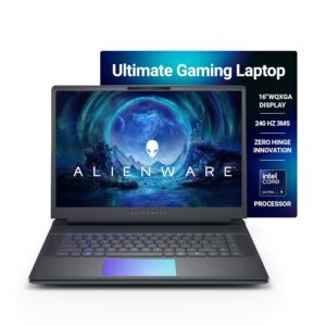 Alienware New 16 Area-51 Gaming Laptop, AI Enabled Core Ultra 9 275HX Processor, 64GB DDR5, 2TB SSD, RTX 5090, 24 GB GDDR7 Graphics, 16.0″ WQXGA 240Hz 500 nits Display, Liquid Teal Color, 3.4kg