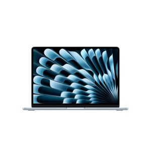 Apple 2025 MacBook Air (13-inch, Apple M4 chip with 10-core CPU and 10-core GPU, 24GB Unified Memory, 512GB) – Sky Blue