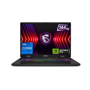 Sword 16 HX, Intel 14th Gen. i7-14700HX, 41CM 16:10 FHD+ 144Hz Gaming Laptop(16GB/1TB NVMe SSD/Windows 11 Home/NVIDIA GeForce RTX 4050, GDDR6 6GB /Cosmos Gray/2.3Kg), 14VEKG-210IN
