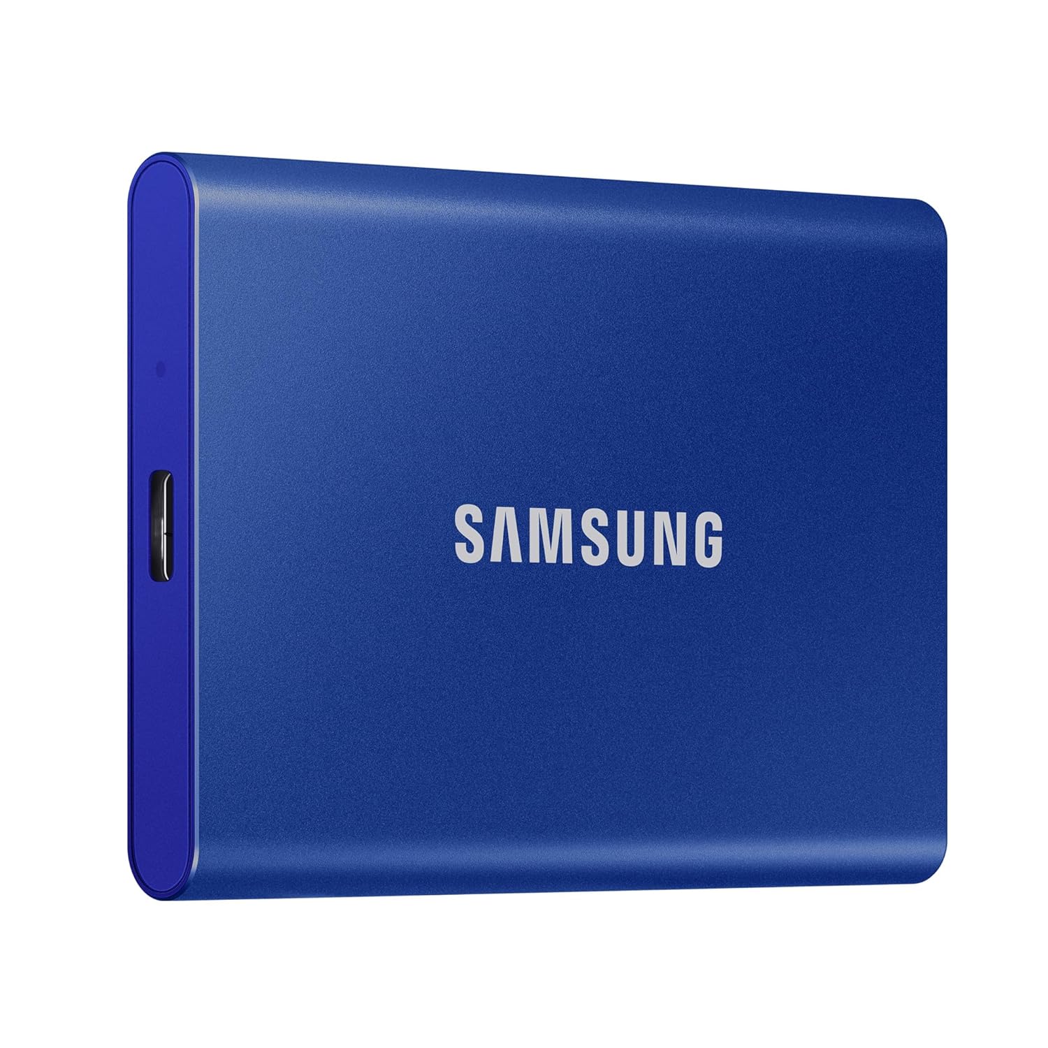 Samsung T7 2TB Up to 1,050MB/s USB 3.2 Gen 2 (10Gbps, Type-C) External Solid State Drive (Portable SSD) Blue (MU-PC2T0H)