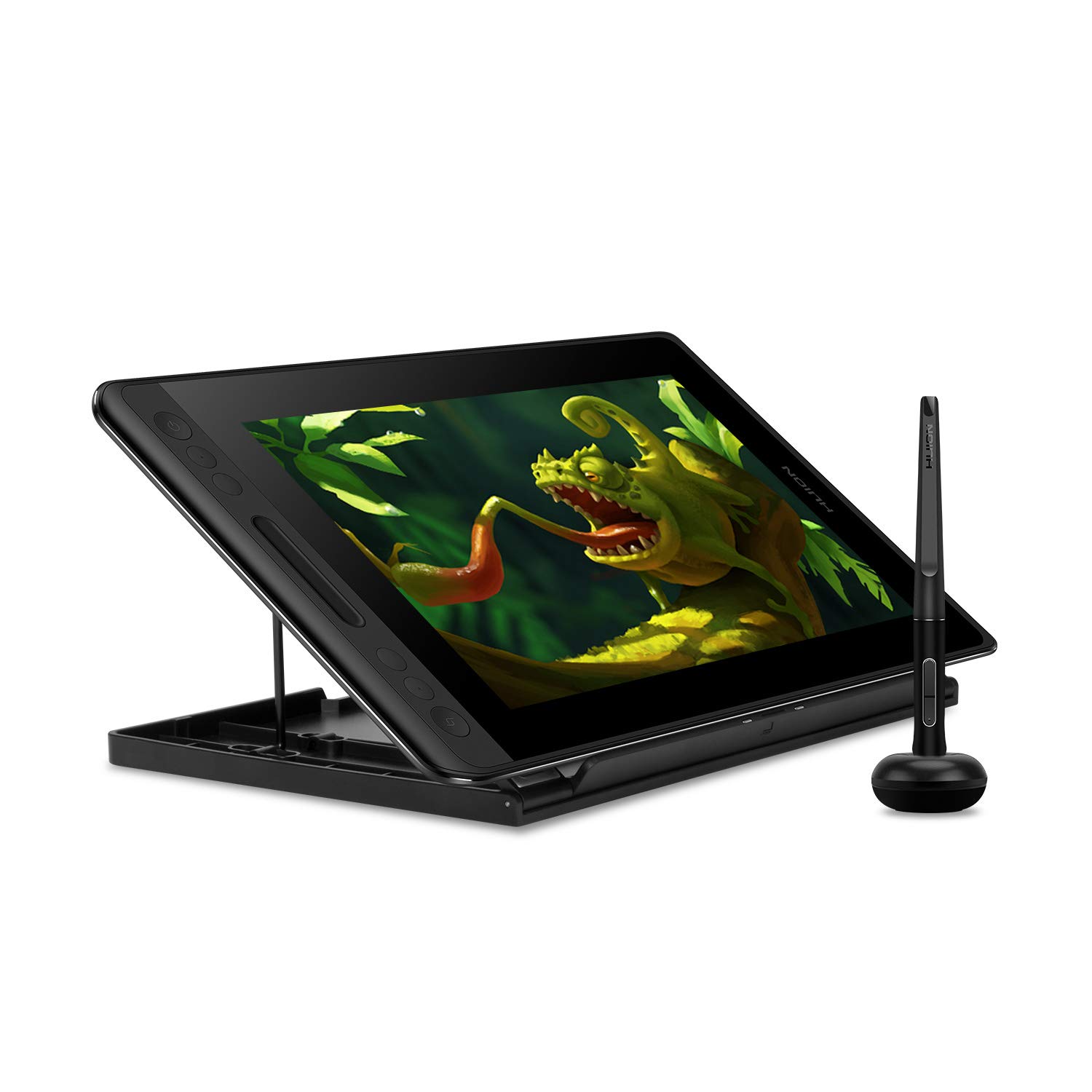 Huion KAMVAS Pro 12 Drawing Tablet with Screen Graphics Drawing Monitor Full-Laminated Pen Display with Battery-Free Pen and Adjustable Stand 8192 Levels Pen Pressure(GT-116)