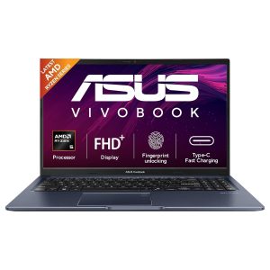 ASUS Vivobook 15 (2026),AMD Ryzen 5 150,Fingerprint Sensor,16GB RAM, 512GB SSD,FHD, 15.6″, (39.6 cm),Windows 11,M365 Basic(1 Year)* Office 2024,Quiet Blue,1.70 kg,M1502NAQ-BQ118WS,Thin & Light Laptop