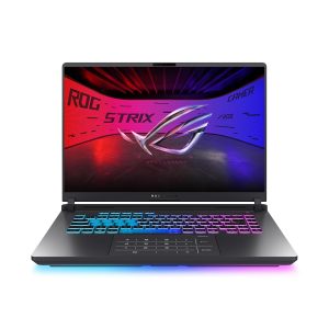 ASUS ROG Strix G16,Intel Core Ultra 9 275HX Gaming Laptop(NVIDIA RTX 5080-16GB/175W TGP/32GB/1TB/FHD+/16″/165Hz/Windows 11/M365 Basic (1Year)*/Office Home 2024/Eclipse Gray/2.65 Kg) G615LW-RV148WS