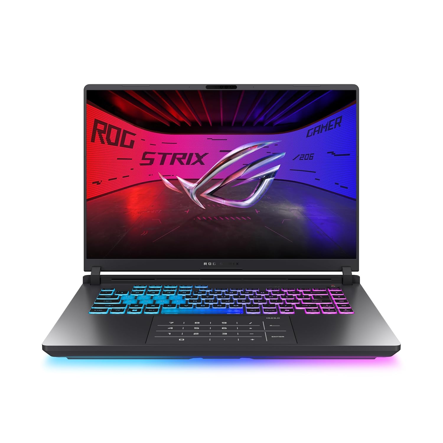 ASUS ROG Strix G16,Intel Core Ultra 9 275HX Gaming Laptop(NVIDIA RTX 5080-16GB/175W TGP/32GB/1TB/FHD+/16″/165Hz/Windows 11/M365 Basic (1Year)*/Office Home 2024/Eclipse Gray/2.65 Kg) G615LW-RV148WS