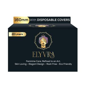 Panty Liners for Women Daily Use (Pack of 20) | 160mm | Individually Packed in Disposable Covers | Ultra Thin | Instant Absorption For All Day Freshness