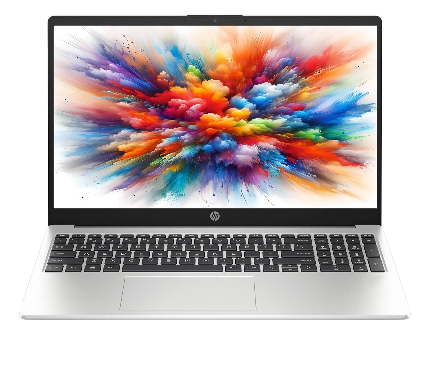 HP 15 (2026), AMD Athlon Dual Core 7120U – (8 GB DDR5/512 GB SSD/AMD Radeon 610M Graphics/DOS) Thin and Light Business Laptop/15.6″ HD Display/Turbo Silver/Copilot Key/1.5kg