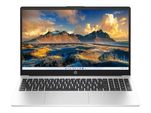 HP 15 (2025), AMD Ryzen 3 7320U Quad Core – (16 GB/512 GB SSD/AMD Radeon Graphics/Windows 11 Home) Thin and Light Business Laptop/15.6″ FHD Display/Turbo Silver/1.5 kg/MS Office 2021