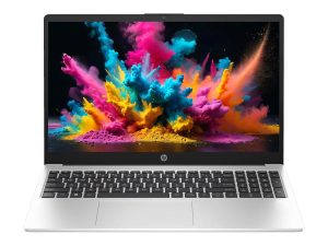 HP 15 (2026), AMD Ryzen 5 Hexa Core 7535U – (8 GB DDR5/512 GB SSD/AMD Radeon 660M Graphics/Windows 11 Pro) Thin and Light Business Laptop/15.6″ FHD Display/Turbo Silver/Copilot Key/1.5kg/MS Office
