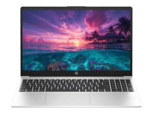 HP 15 (2026), AMD Ryzen 3 Quad Core 7335U – (8 GB DDR5/512 GB SSD/AMD Radeon 660M Graphics/Windows 11 Home) Thin and Light Business Laptop/15.6″ Display/Turbo Silver/Copilot Key/1.5kg/MS Office