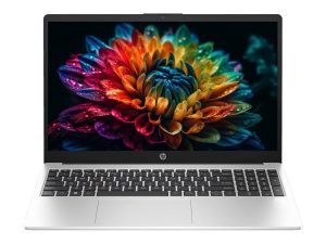 HP 15 (2026), AMD Ryzen 5 Hexa Core 7535U – (16 GB DDR5/512 GB SSD/AMD Radeon 660M Graphics/Windows 11 Pro) Thin and Light Business Laptop/15.6″ FHD Display/Turbo Silver/Copilot Key/1.5kg/MS Office